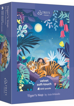 Trefl Puzzle 500 UFT VELVET - Tiger's Nap