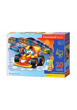 Puzzle 20 maxi - Racing action CASTOR