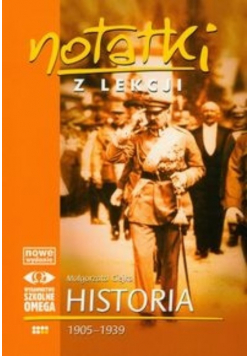 Notatki z lekcji Historia 1905 - 1939