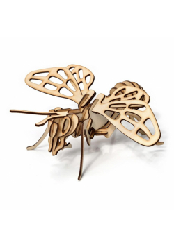 Puzzle drewniane Model 3D Pszczoła