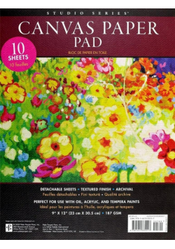 Blok papieru typu Canvas 10k 187g