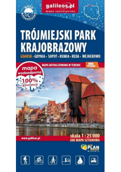 Mapa tur. - Trójmiejski Park Krajobrazowy 1:25 00