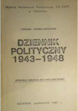 Dziennik polityczny 1943 do 1948