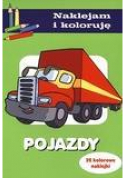 Naklejam i koloruję - Pojazdy