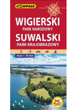 Mapa turystyczna - Wigierski PN, Suwalski PK w.4