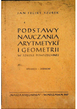 Podstawy Nauczania Arytmetyki I Geometri