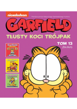 Garfield Tłusty koci trójpak Tom 13