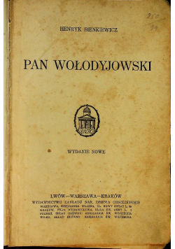 Pan Wołodyjowski 1887 r.