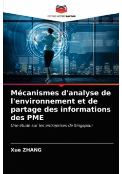 Mécanismes d'analyse de l'environnement et de partage des informations des PME