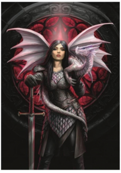 Puzzle 1500 Anne Stokes - Królowa Smoków