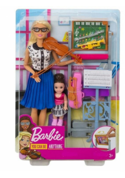 Barbie Kariera. Nauczycielka muzyki z zestawem