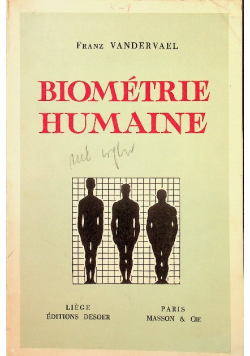 Biometrie Humaine