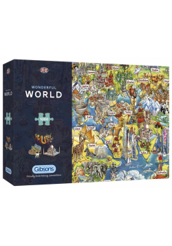Puzzle 1000 Cudowny świat G3