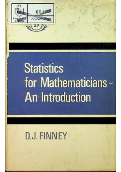 Statistics for mathematicians an introduction