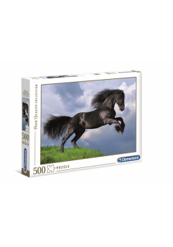 Puzzle 500 HQ Fresian Black Horse