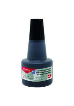 Tusz olejowy do pieczątek metalowych czarny 30ml