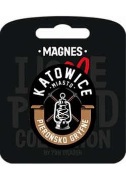 Magnes I love Poland Katowice ILP-MAG-A-KAT-07