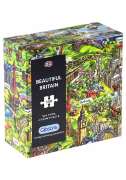 Puzzle 500 Piękna Brytania G3