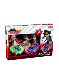 Puzzle Beyblade Giant czerwone 35