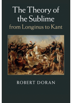 The Theory of the Sublime from Longinus to             Kant