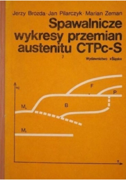 Spawalnicze wykresy przemian austenitu CTPc - S
