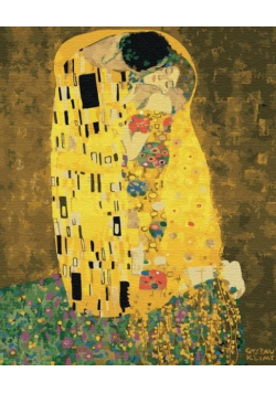 Malowanie po numerach - Pocałunek Klimt 40x50cm