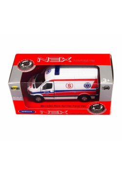 Mercedes Sprinter 1:34 Pogotowie biały WELLY