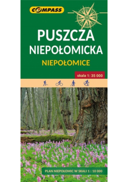 Mapa - Puszcza Niepołomicka 1: 35 000