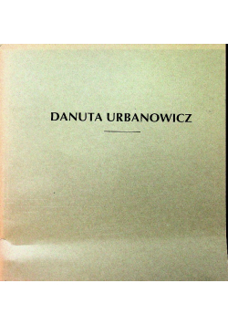 Danuta Urbanowicz