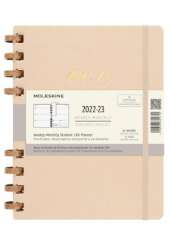 Kalendarz 2023 akademicki XL tw. remake oyster