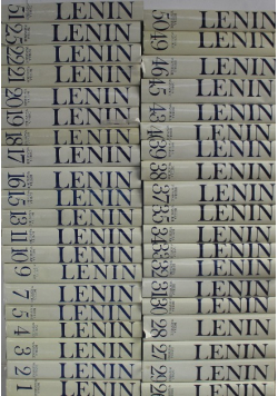 Lenin Dzieła wszystkie 39 tomów