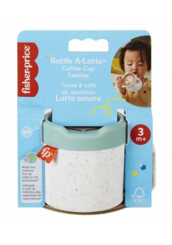 Fisher Price Gryzaczek kubek kawy latte