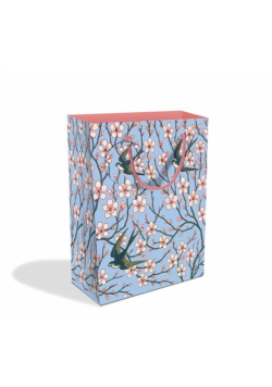 Torebka ozdobna średnia Almond blossom and swallow