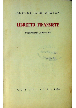 Libretto finansisty