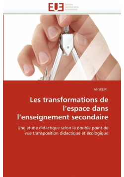 Les transformations de l espace dans l enseignement secondaire