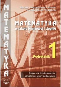 Matematyka SBR 1 Podręcznik POODKOWA