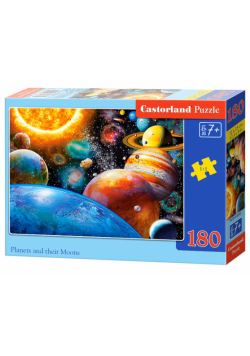 Puzzle Planets and their Moons 180