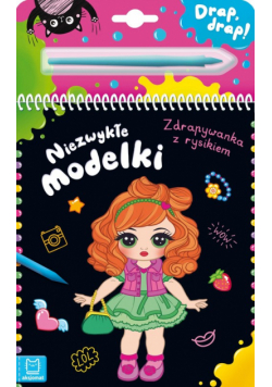 Niezwykłe modelki Zdrapywanka z rysikiem