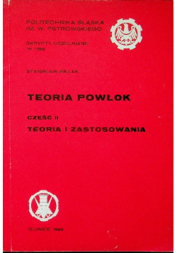 Teoria powłok 2 tomy