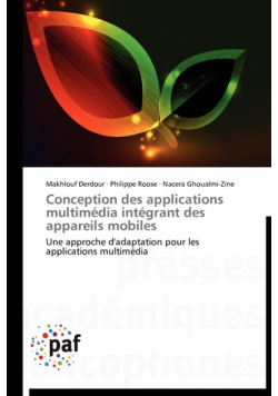 Conception des applications multimédia intégrant des appareils mobiles
