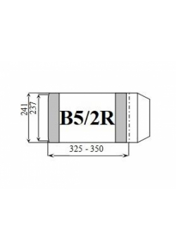Okładka książkowa regulowana B5/2R (25szt) D&D