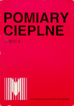 Pomiary cieplne Część II