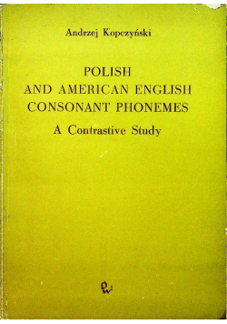 Polish and American English consonant phonemes