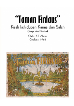 Komik Taman Firdaus Kisah Kehidupan Karma Dan Saleh (Surga Dan Neraka) Standar Edition