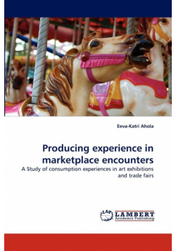 Producing experience in marketplace encounters