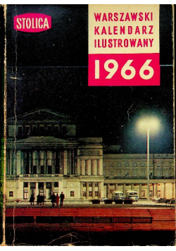 Warszawski kalendarz ilustrowany Stolica 1966