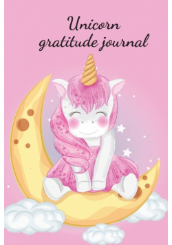 Unicorn gratitude journal