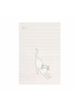 Średni Zeszyt - Stay Pawsitive (Pink)