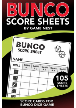 Bunco Score Sheets