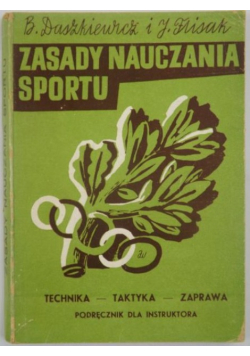 Zasady nauczania sportu 1938 r.
